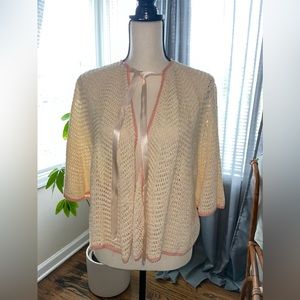 Vintage Knitted Capelet